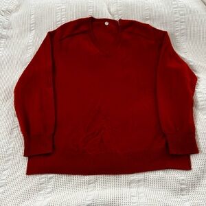 Margaret O’leary 100% Cashmere V-Neck Sweater